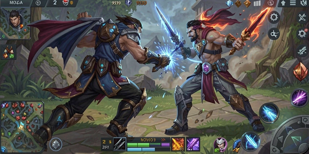 Screenshot gameplay <strong>9939</strong> yang menegangkan dengan aksi seru.