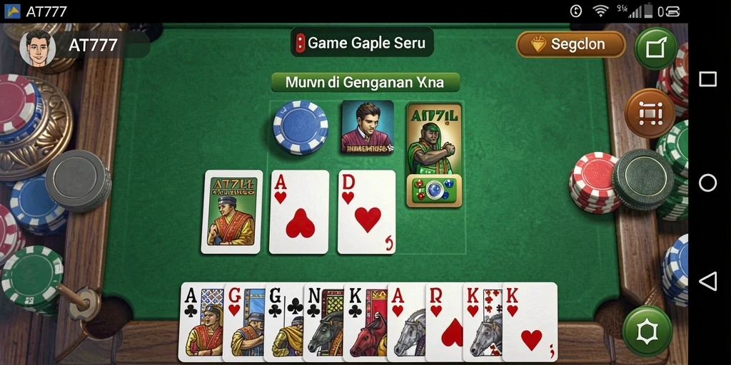 Tampilan gameplay seru AT777 yang memukau dan menarik.