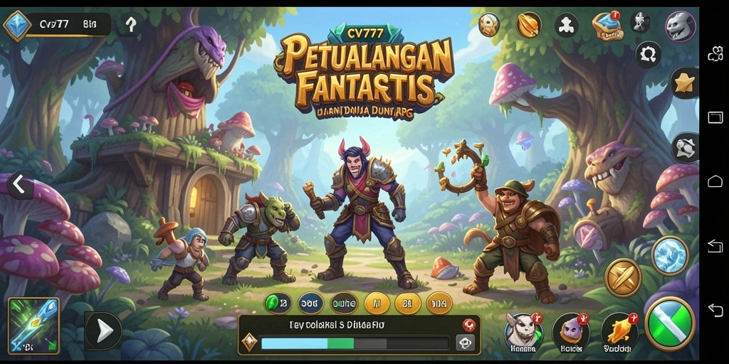 Tangkapan layar gameplay CV777 dengan petualangan RPG yang menarik.