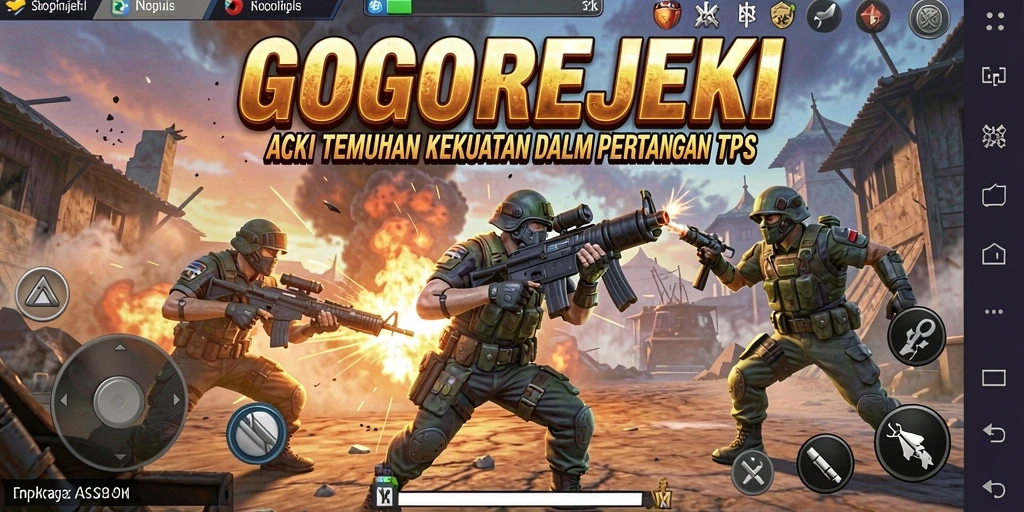 Menampilkan aksi tempur seru di GOGOREJEKI.