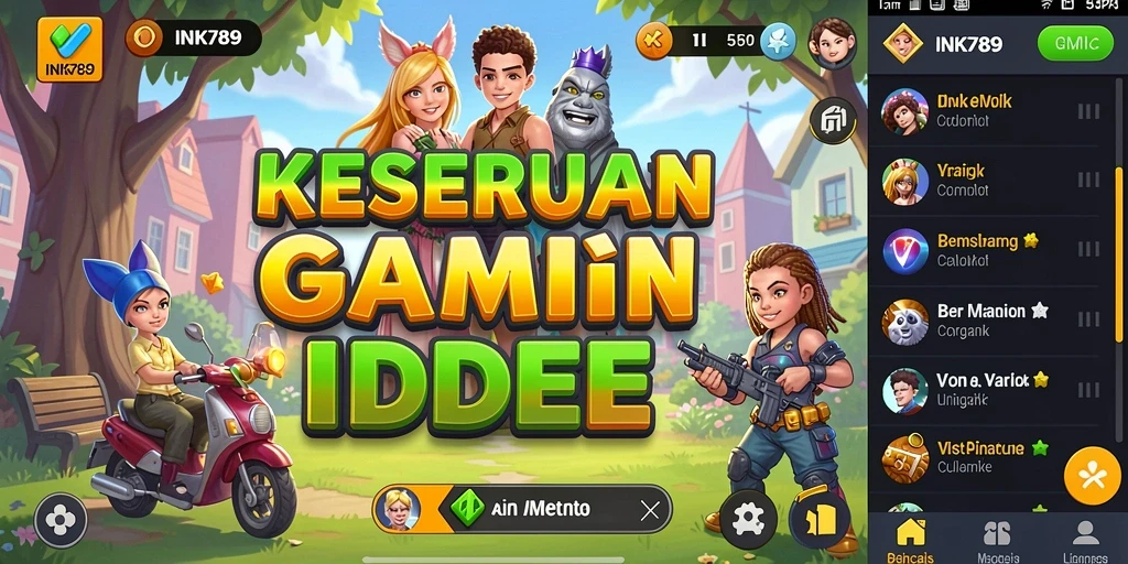 Tampilan gameplay INK789 yang seru dan interaktif.