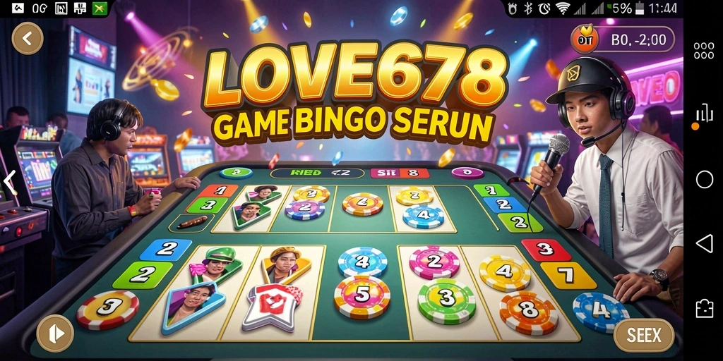 Gameplay Bingo seru dan interaktif di LOVE678.