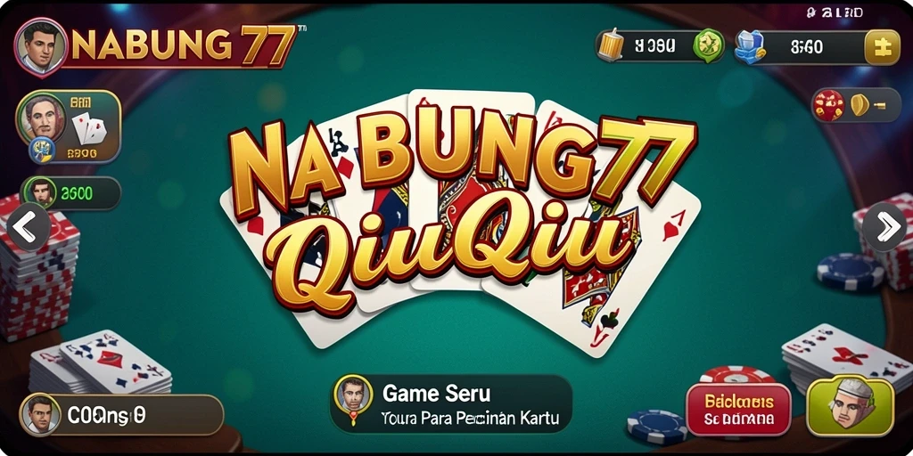 Tampilan gameplay seru QiuQiu di NABUNG77.