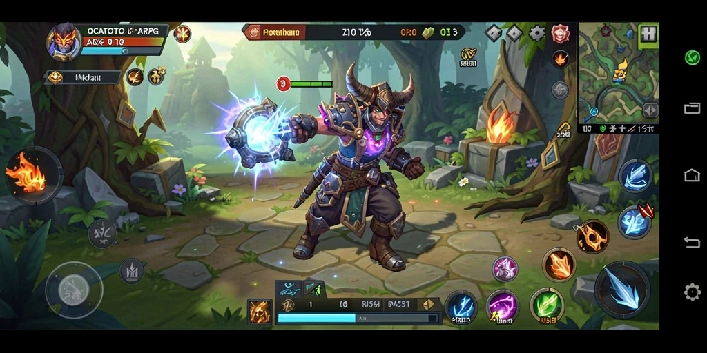 Gameplay OCATOTO yang seru dan penuh aksi di dunia ARPG.