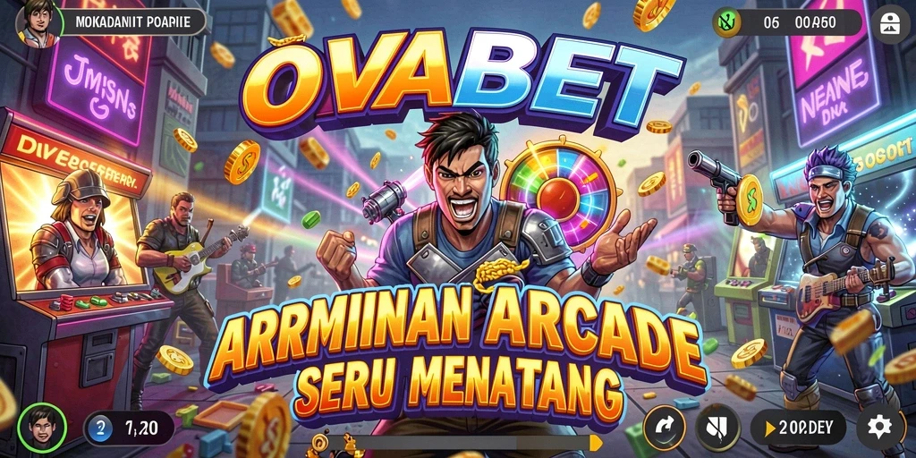 Tampilan menegangkan dari gameplay <strong>OVABET</strong> yang seru di tengah tantangan Arcade.