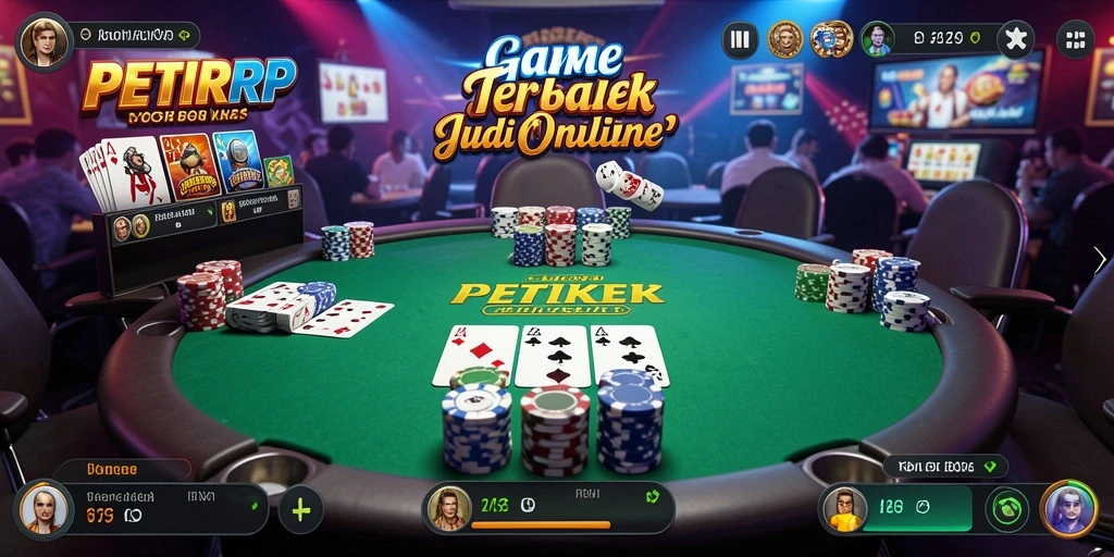 Gameplay seru poker di PETIRRP dengan grafis menarik.