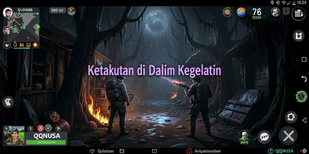Gameplay menegangkan di dunia kelam QQNUSA.