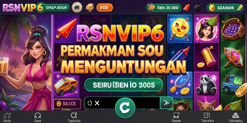 Tampilan gameplay menarik dari RSNVIP6 dengan efek visual yang memukau.