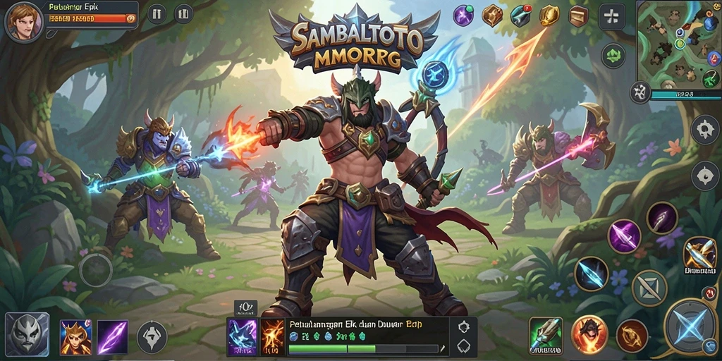Gameplay epik dalam dunia fantasi SAMBALTOTO.