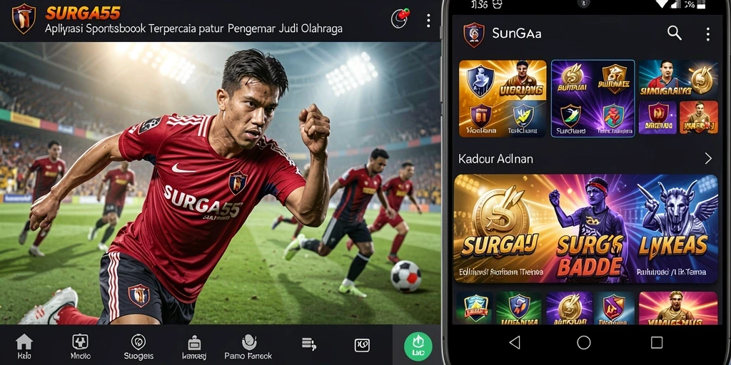 Tampilan menarik dari gameplay Sportsbook SURGA55 yang penuh aksi.