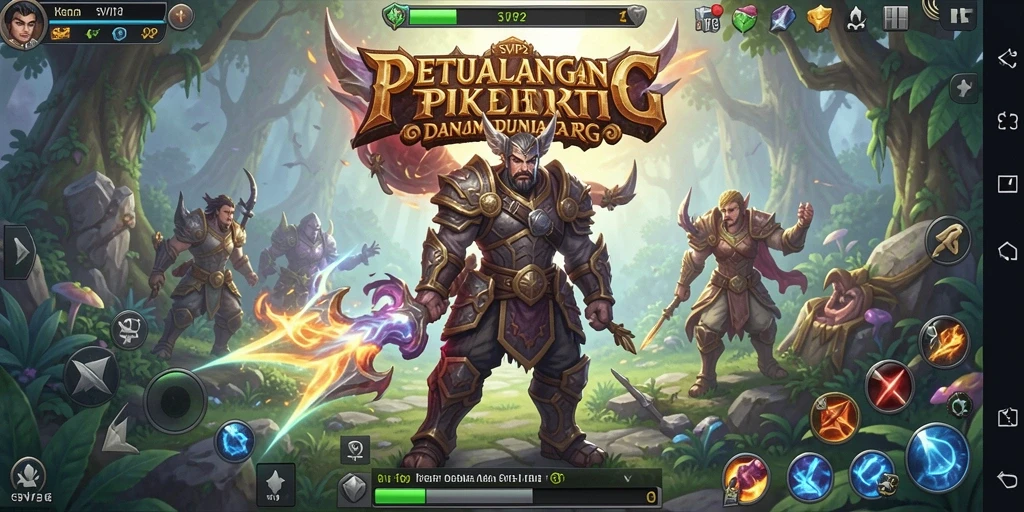 Tampilan gameplay SVIP2 yang mendebarkan dalam petualangan RPG.